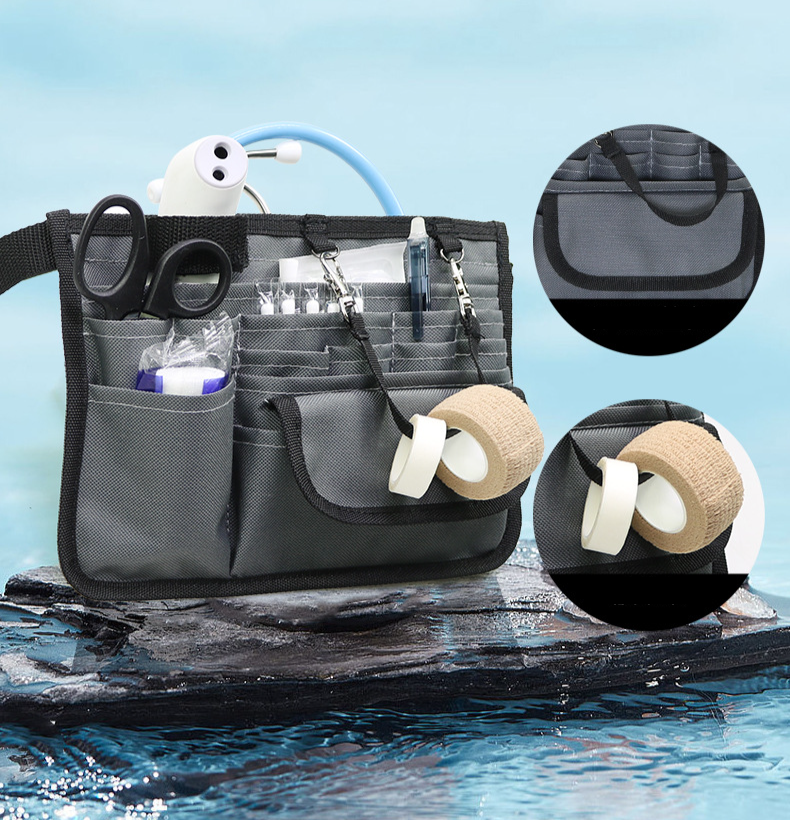 Infirmière Fanny Pack Medical Supplies Stockage Kit Fir Gesondheetsversuergung Aarbechter_voghion.com