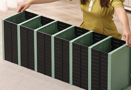 Gratis installatie Schoenendoos Opbergdoos Transparante schoenenkast Opbergartefact Ruimtebesparende opvouwbare plastic eenvoudige schoenenrek_voghion.com