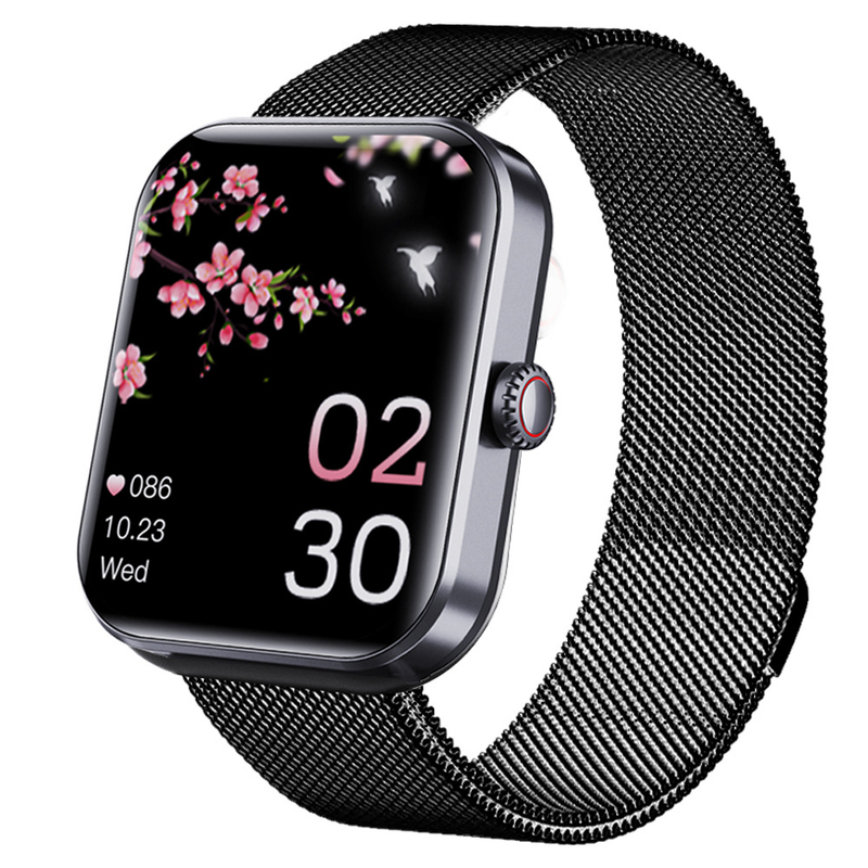 F57L Sportarmband Herzfrequenz, Blutdrucküberwachung, Körpertemperaturinformationen Push, nicht-invasive Blutzuckermessung, Smart Watch_voghion.com