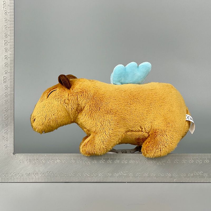 Cute Capybara Plush Toy - Soft Stuffed Animal With Various Styles (Scarf, Bow Tie, Crown, Wings & More) - Perfect Gift For Kids & Collectors_voghion.com