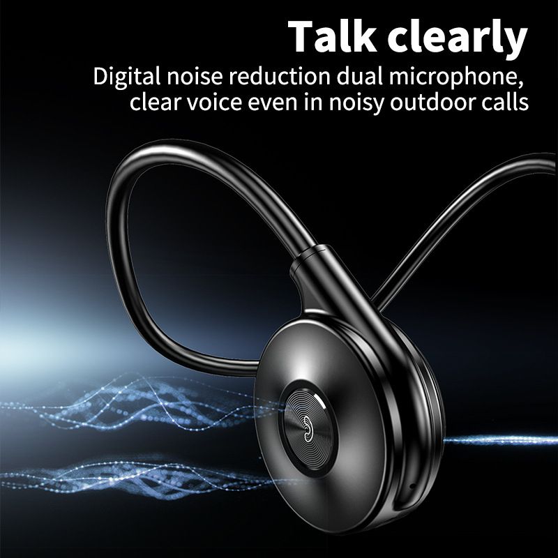 Neu M1S Knochenleitung Bluetooth Mini Zwei Ohr Sport Business Stil Kopfhörer_voghion.com