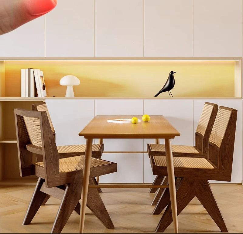 Ultra-thin 4mm No-slot Surface-mounted Wine Sensor With Display Cabinet Can Be 12v24v Layer Board Light Cob_voghion.com