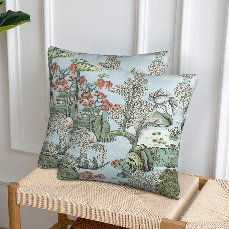 Copricuscino per divano Federa in lino Federa decorativa 2 pezzi_voghion.com