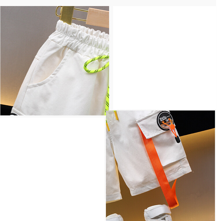 Mother & Kids Children's Clothing Boys Short Sleeved T Shirt Summer Suit Children's Clothes Baby Half Sleeved T Shirt Top Summer Shorts Boy_voghion.com