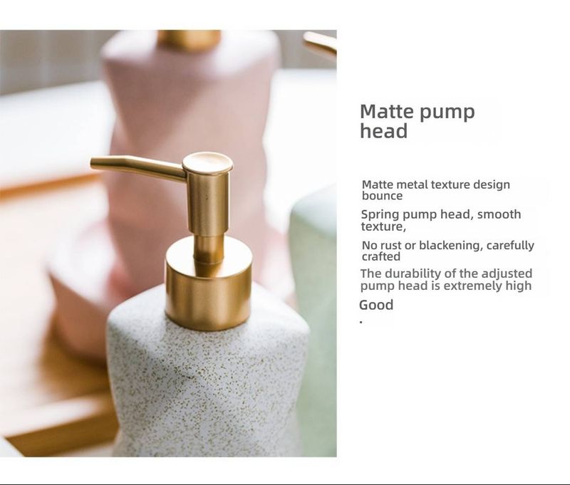 Pastel Ceramic Bathroom Set – 4/5/6-Piece Soap Dish, Toothbrush Holder & Tumblers For Modern Vanities (Irregular Shape, Soft-Touch Finish)_voghion.com