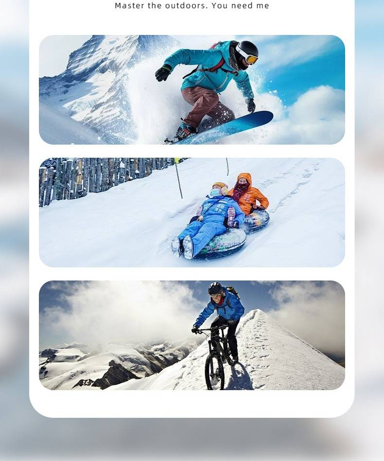 Guanti da sci impermeabili unisex - Guanti termici isolati per snowboard e sport all'aria aperta con fodera in pile (blu/verde, taglia unica)_voghion.com