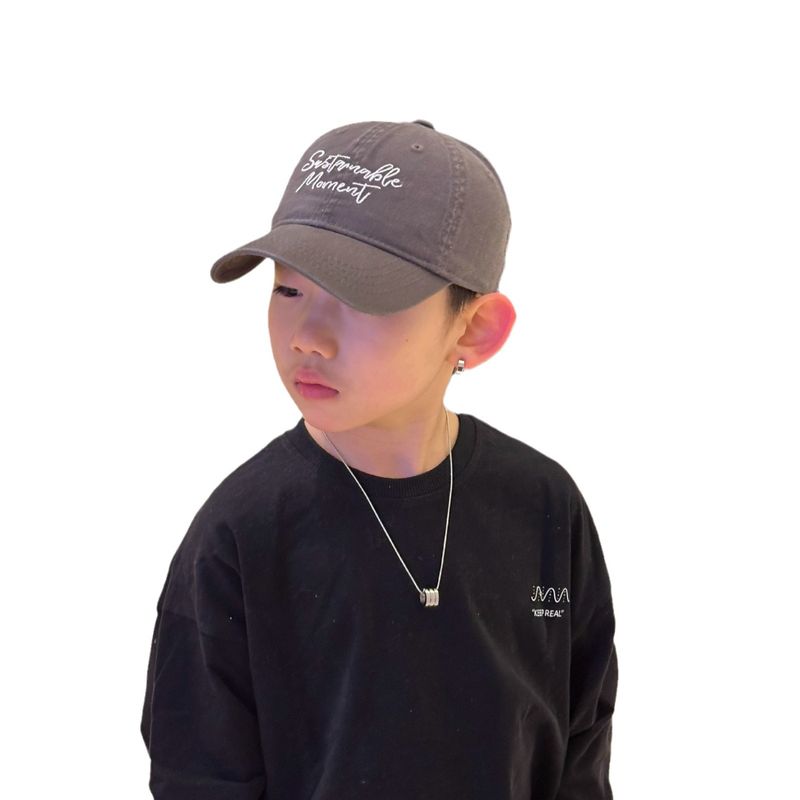 Children's Korean Spring/Summer Sunshade and Sunscreen Summer Boys Duck Tongue Versaile Wesern Syle Girls Baseball_voghion.com