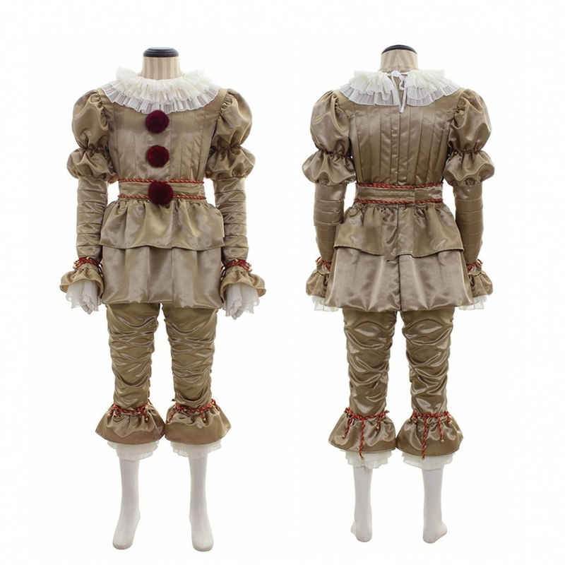 Clown returns ghost Cosplay Halloween costume clown Pennywise_voghion.com