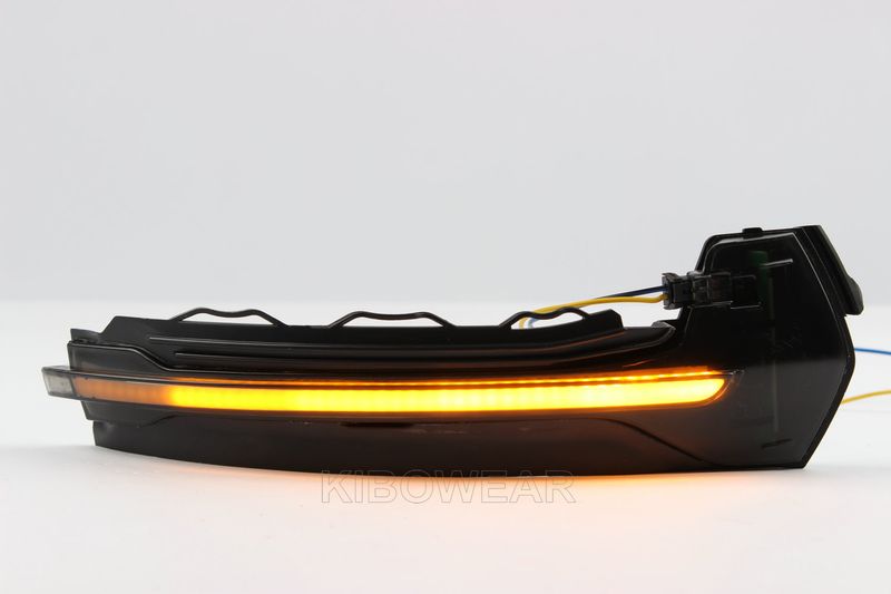 2 stk til Audi A3 S3 8V RS3 Dynamic Scroll LED Blinklys 2014 2015 2016 2017 2019 2020 Spejl Blinklys fejer_voghion.com
