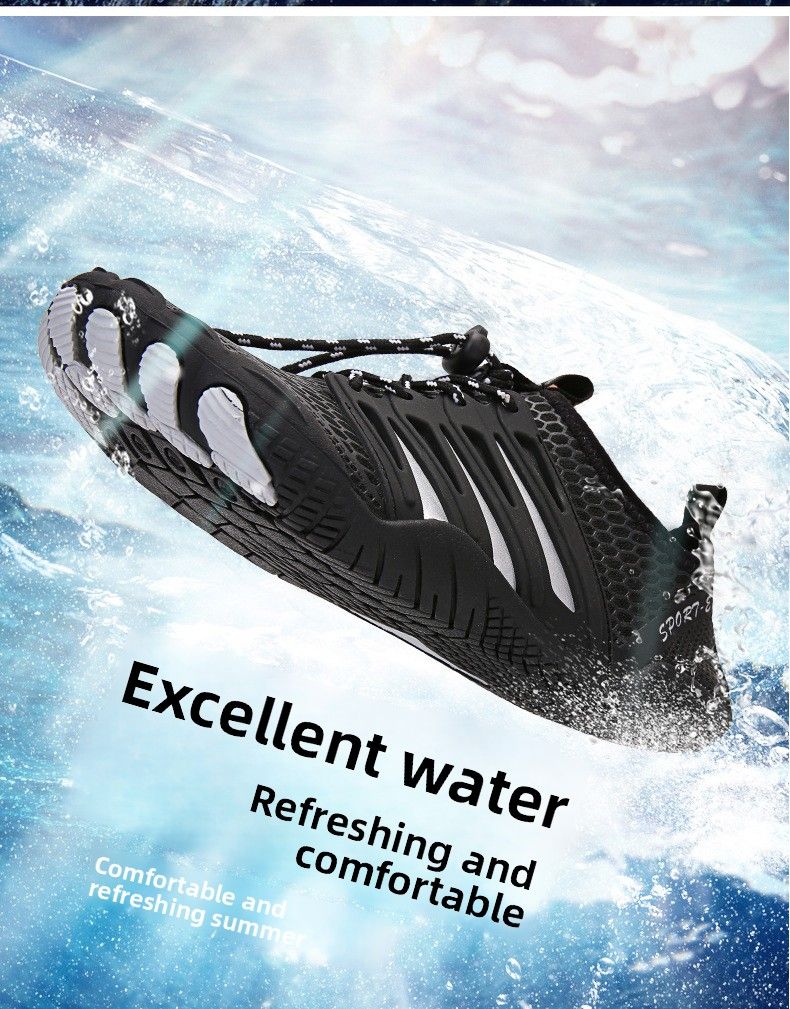 Hiking Shoes Outdoor Quick-drying Wading Shoes Fitness Breathable Non-slip Beach Shoes Lightweight Swimming Shoes_voghion.com