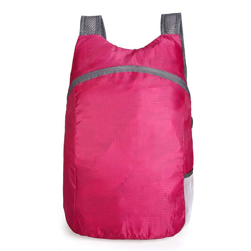 Borsa pieghevole per uomo e donna, borsa ultraleggera per sport all'aria aperta, zaino da viaggio pieghevole e facile da stampare_voghion.com