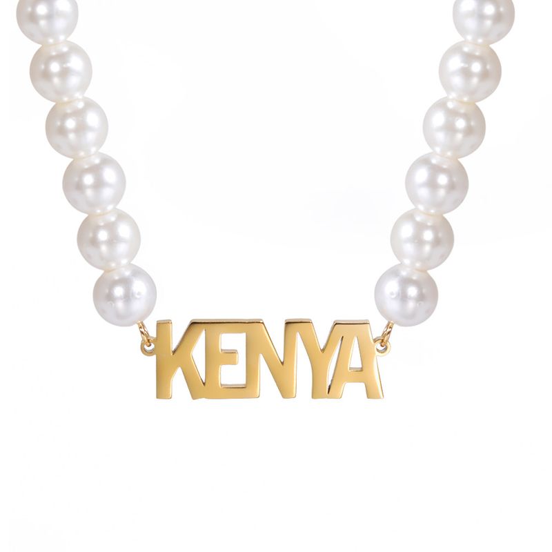2025 Nuovi arrivi Sipuris Collana girocollo in acciaio inossidabile personalizzata con nome personalizzato per donne Elegante regalo per fidanzata Nuovo_voghion.com