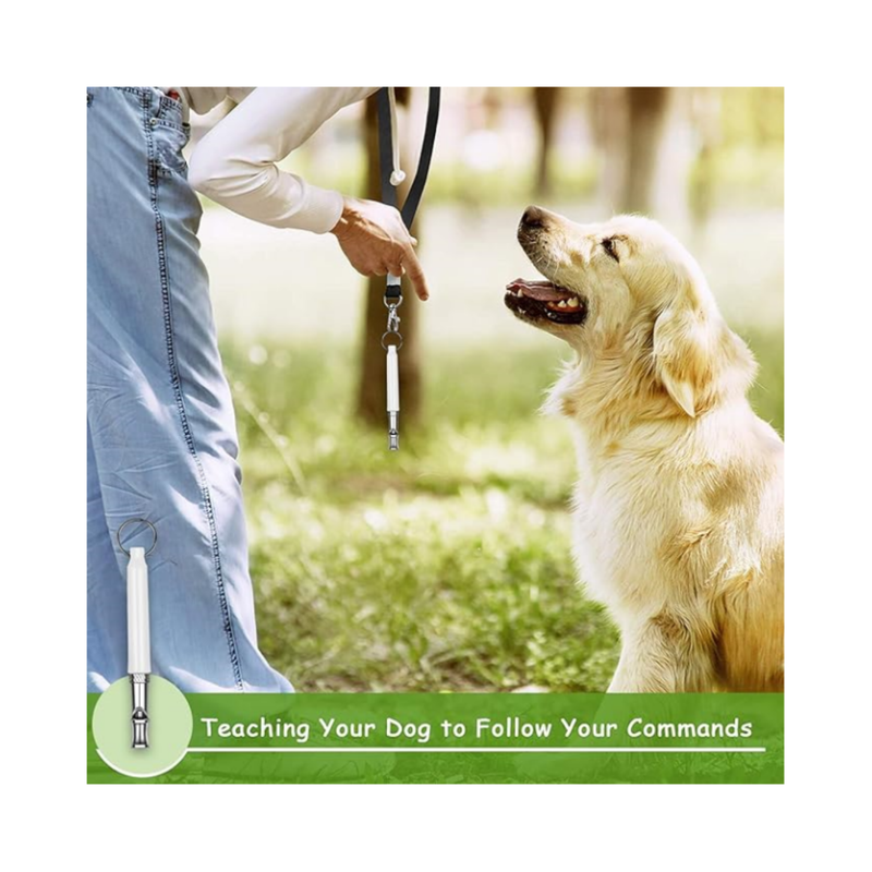 Dog Whistle To Stop Barking Neighbor Dogs, Dog Training, Adjustable Ultrasonic Silent Dog Whistle Free Lanyard_voghion.com