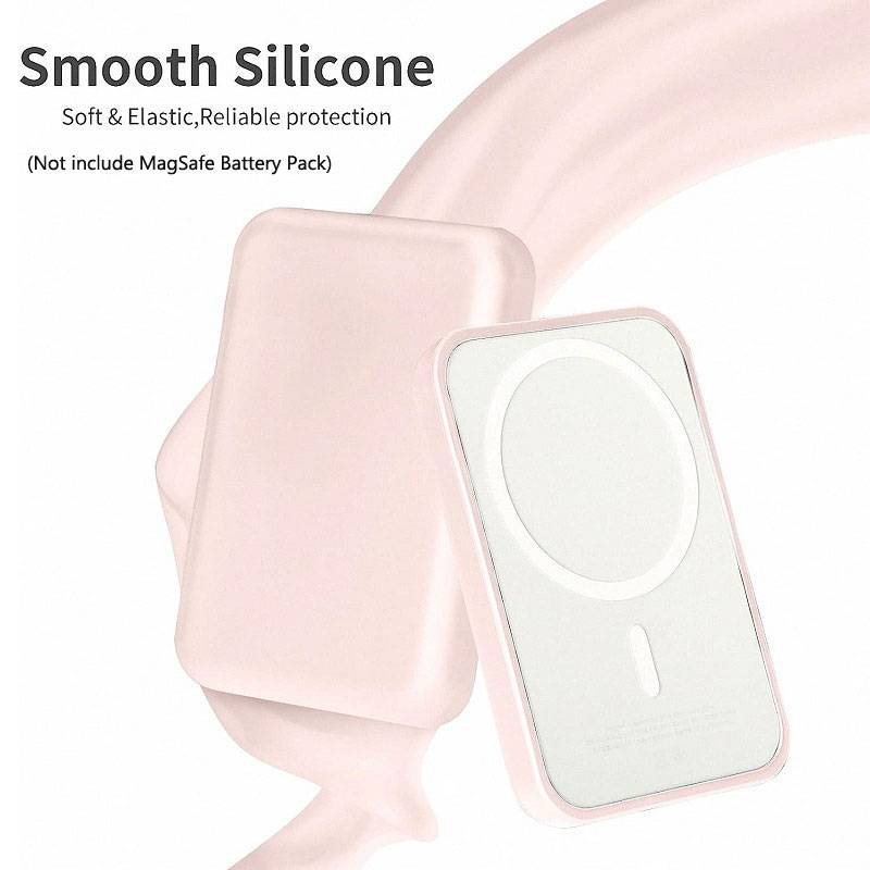 Silicone Case Candy Color Compatible With Magnetic Battery Pack, Magnetic Battery Pack Cover, Scratch & Shatter Resistant_voghion.com