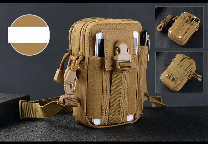 Bolso de hombro, paquete de pecho, correa para deportes al aire libre, riñonera táctica, para correr, montañismo, multifuncional, bolsa para teléfono móvil de 5,5/6"_voghion.com