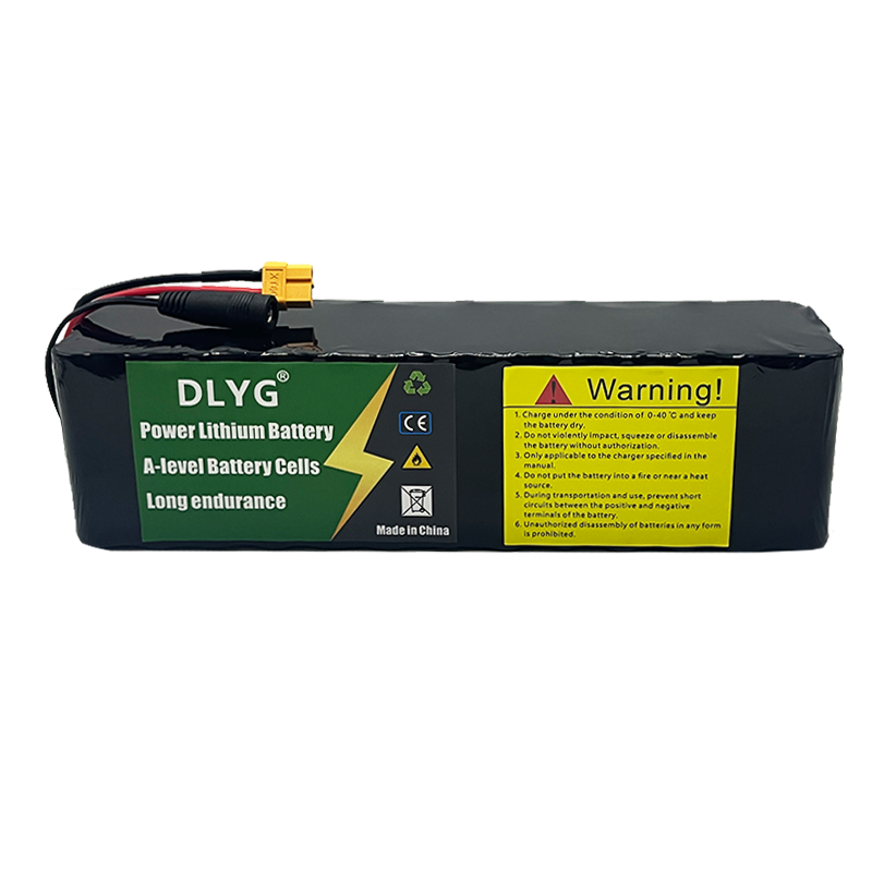 48V 10,5Ah 18650 dobíjecí lithiová baterie 13S3P 500W Power Elektrobaterie na kolo, baterie pro elektrický skútr XT60+DC PLUG_voghion.com