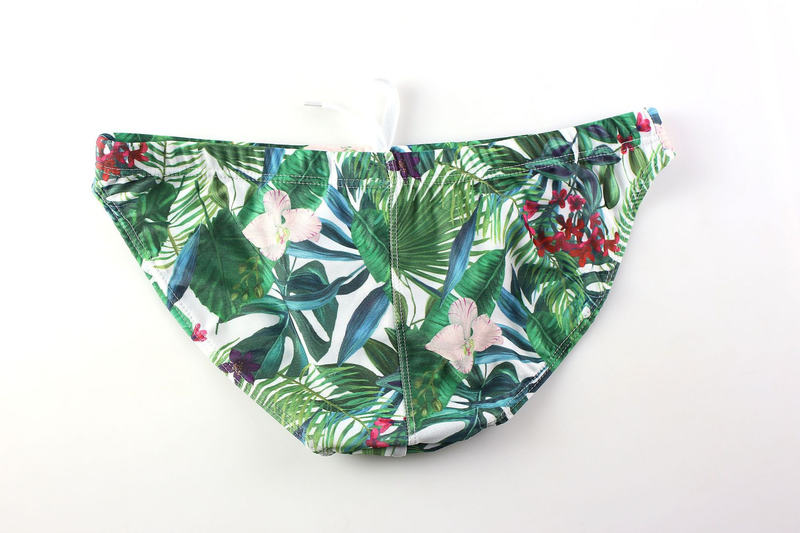 New Wholesale Men's Printed Swimming Trunks, Breathable, Export Triangular Swimming Trunks, Casual Swimming Trunks_voghion.com