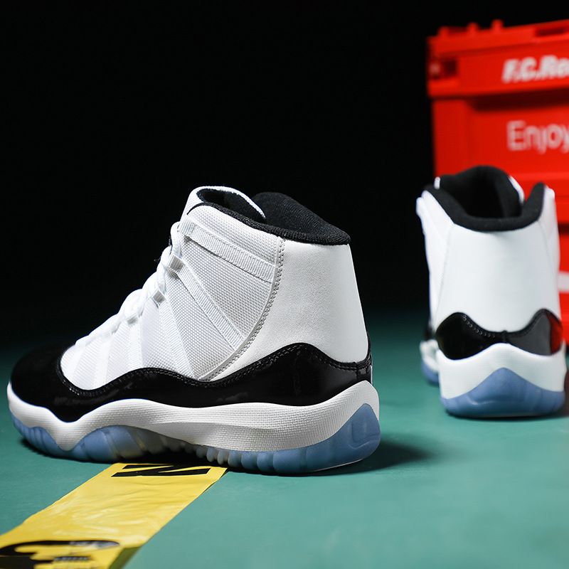 Zeitlich und mengenmäßig begrenztes Großhandelsangebot: Basketballschuhe mit hohem Schaft in Übergrößen, Outdoor-Laufschuhe, Basketballschuhe mit hohem Schaft für Frühling/Herbst_voghion.com