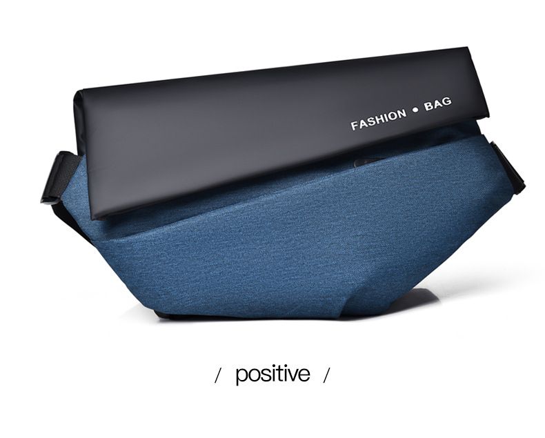 Trendy Herren Umhängetasche Wasserdichte Ipad Multifunktionale Brusttasche Trendy Diagonal Schultertasche_voghion.com