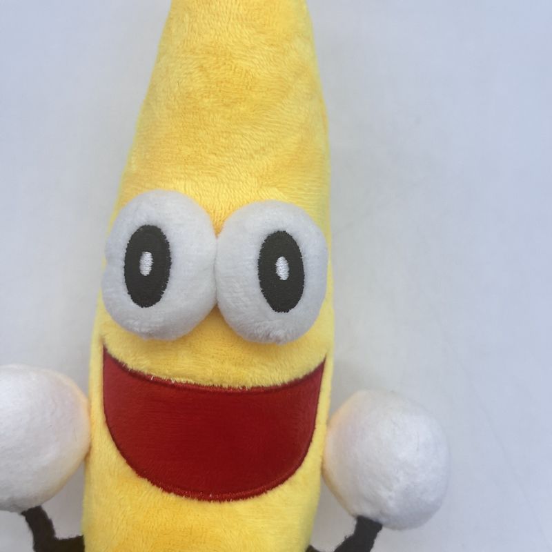 Brain Bear Game Shovelware Plush Toy Soft And Cuddly Yellow Stuffed Banana Animal_voghion.com