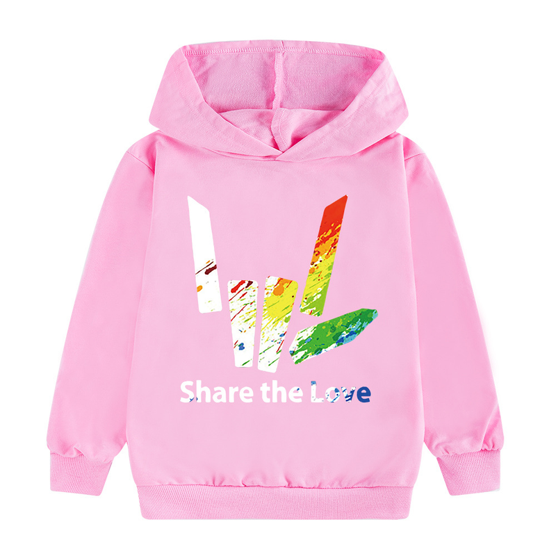 Gyerek kapucnis pulóver tavaszi és őszi rajzfilm mintával_voghion.com