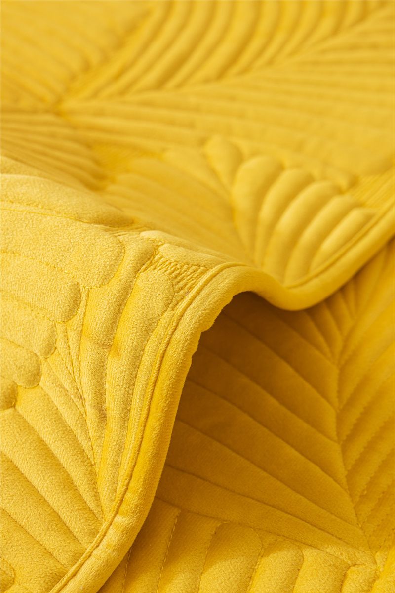 Autumn and winter style ultra soft solid color plush banana leaf sofa cushion modern simple double sofa cushion cloth factory direct sales_voghion.com