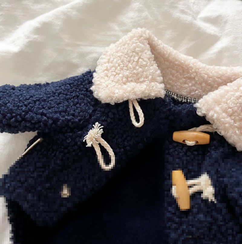 Autumn and Winter thickened warm dog cat buckle polar fleece coat Teddy Yorkshire bear small puppy clothes_voghion.com