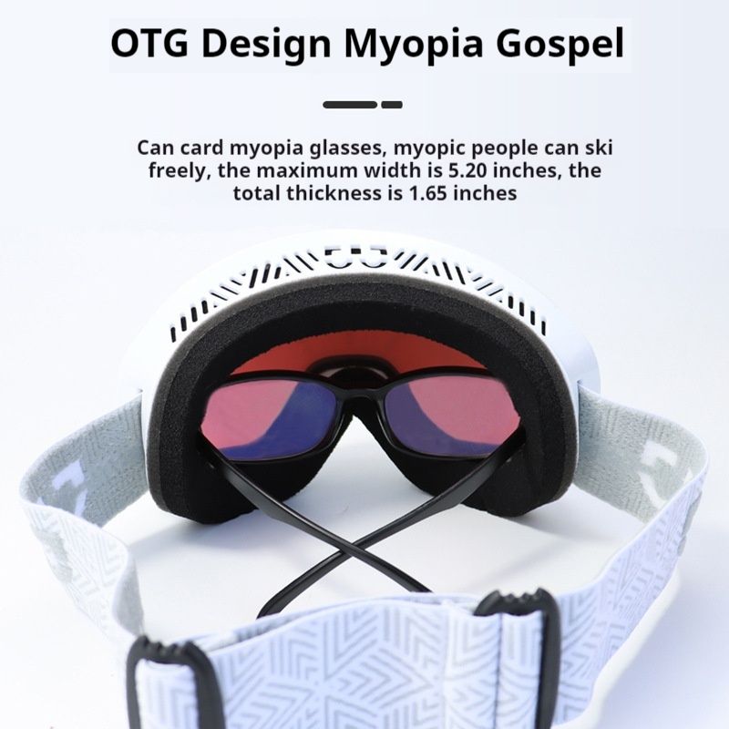 Νέα μοντέρνα γυαλιά σκι με γυαλιά, εξοπλισμός σκι για ενήλικες, γυαλιά σκι εξωτερικού χώρου για άνδρες και γυναίκες, προστασία ματιών_voghion.com