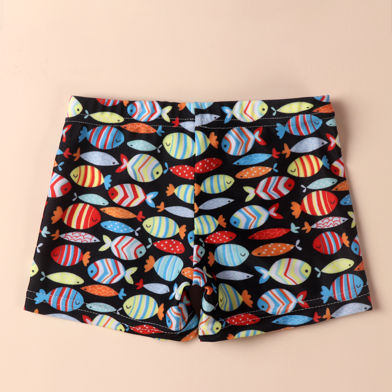 Bañador infantil Mother&Kids estampado pequeño estilo fresco_voghion.com