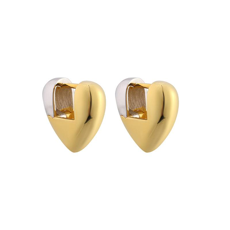 Orecchini di personalità della moda orecchini irregolari orecchini retrò stile francese orecchini a cerchio a forma di lacrima orecchini a forma di cuore di pesca_voghion.com