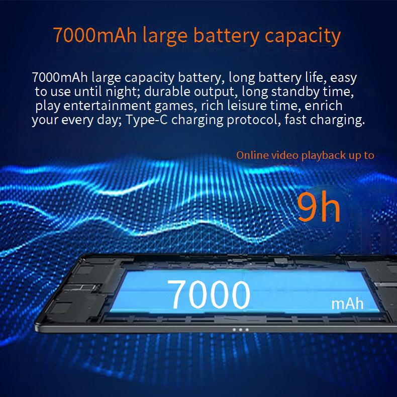 Tablets Tablet PC HD Large Screen Gaming Entertainment 5G Dual Band WiFi Card Plug In Call Tablet PC_voghion.com