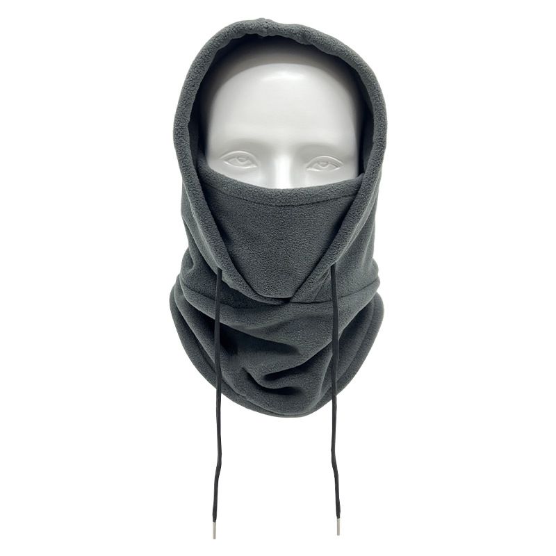 Adjustable Winter Fleece Balaclava Face Mask - Windproof Cycling Neck Warmer With Glasses-Compatible Design For Men & Women (Multiple Colors)_voghion.com