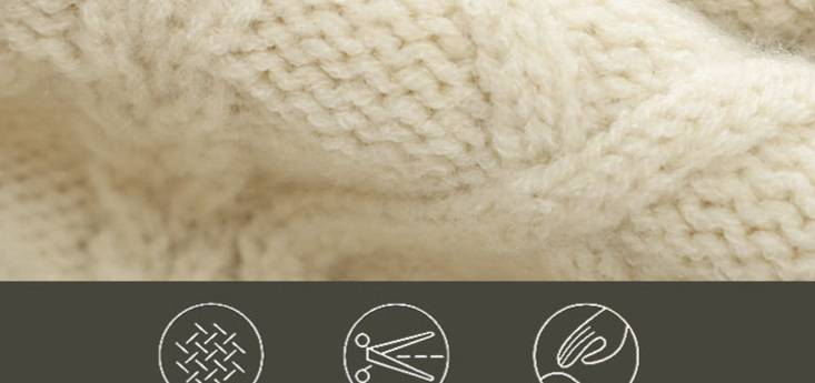 Men's Chunky Stand Collar Half-Zip Knit Sweater Oversized Streetwear Pullover With Jacquard Design_voghion.com