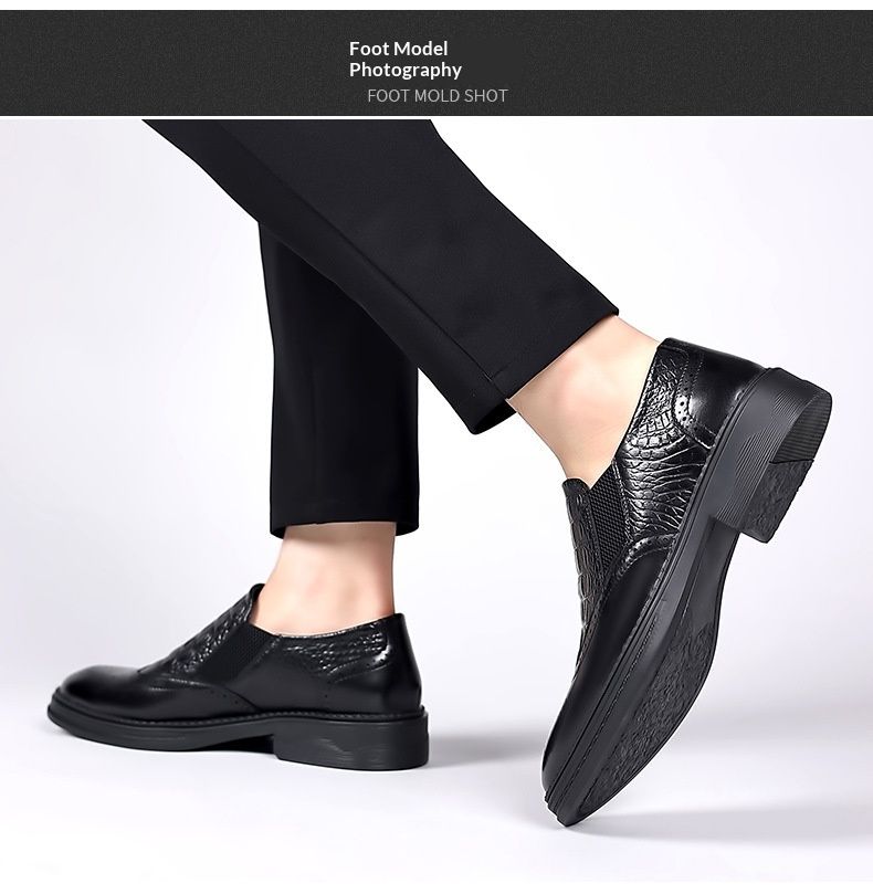 Voyage Cross-Border Dropshipping 2025 Primavera e Autunno Retro British Low-Top Genuine Derby Uomo Suola Spessa Casual Pelle_voghion.com