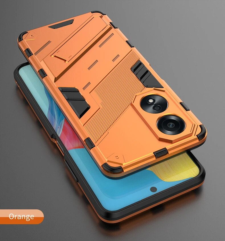 Fundas For OPPO A18 A38 A58 A78 4G Case Bumper Shockproof Armor Protective Back Coque For Realme C51 C53 C55 Phone Cover_voghion.com