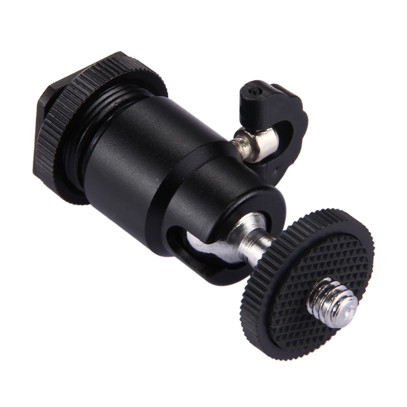 Kamerazubehör 1/4 Blitzschuhadapter Cradle Kugelkopf mit Schloss für Kamerastativ LED-Licht Blitzhalterung Halterhalterung_voghion.com