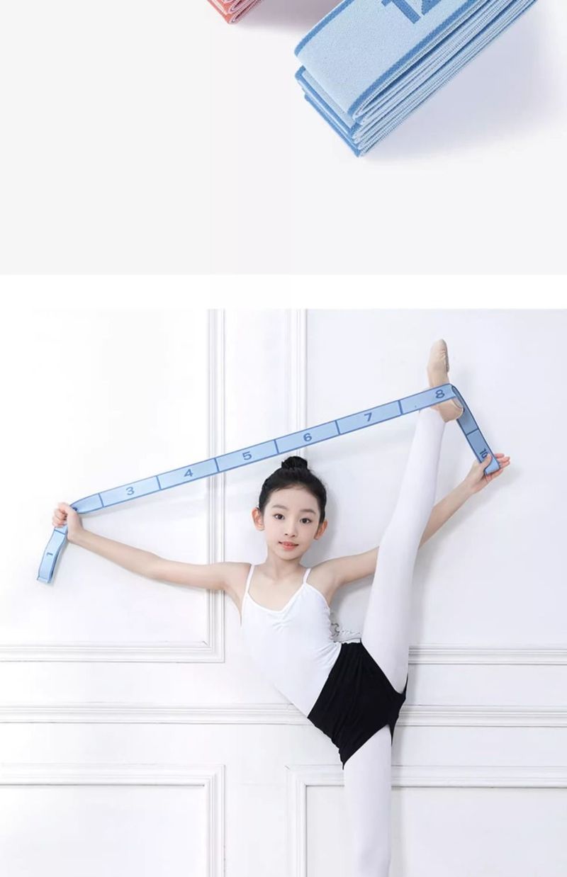 Children's Dance Practice Elastic Stretch Digital Segmented Yoga Latin Fitness Resistance Band_voghion.com