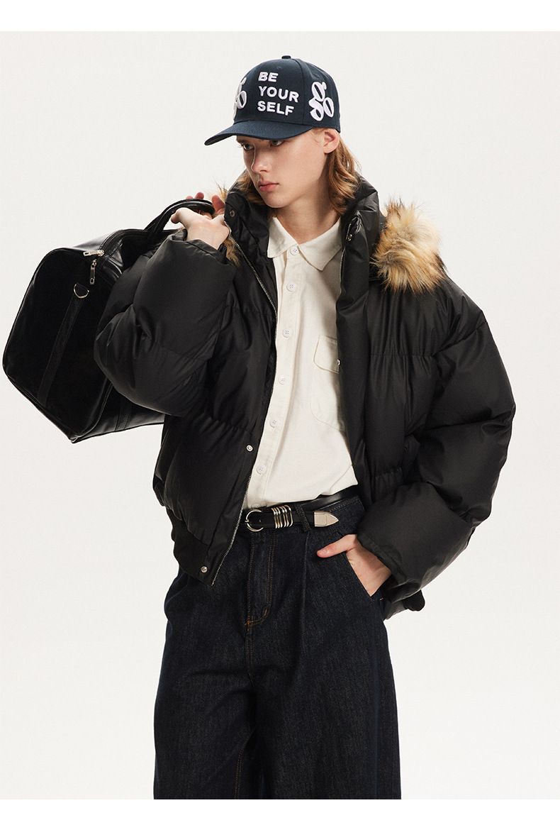 Parka unisex con capucha desmontable de piel sintética: abrigo de invierno resistente (M-XXL)_voghion.com
