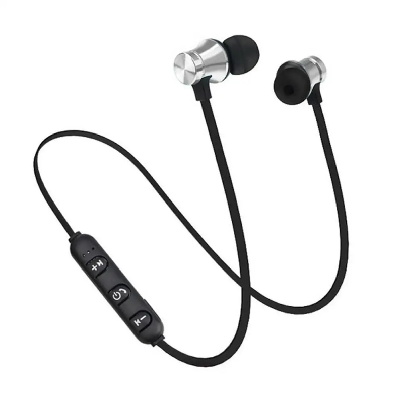 XT11 Magnetisk trådløs Bluetooth-hodetelefon In-Ear Stereo Musikkhodesett Sportsøreplugg med mikrofon Universalhodetelefoner_voghion.com