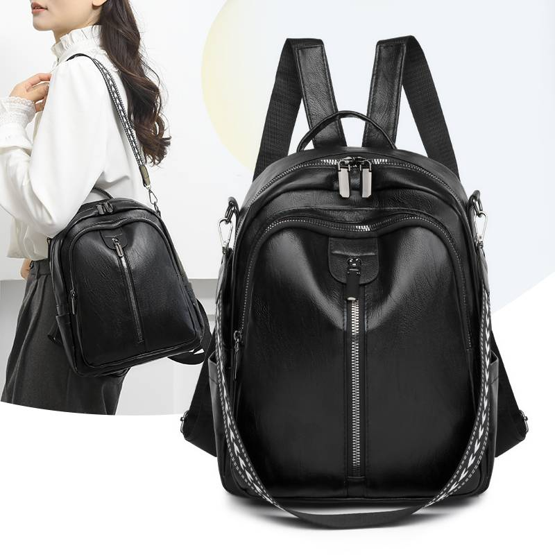 Sac à main pour femmes, sac à dos minimaliste et élégant de grande capacité, couleur unie, à la mode, nouvelle collection 2024_voghion.com