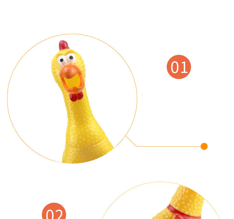 Big Scream Chicken-lijm genaamd Scream Chicken/Vent Chicken-grap creatief geluidsspeelgoed_voghion.com