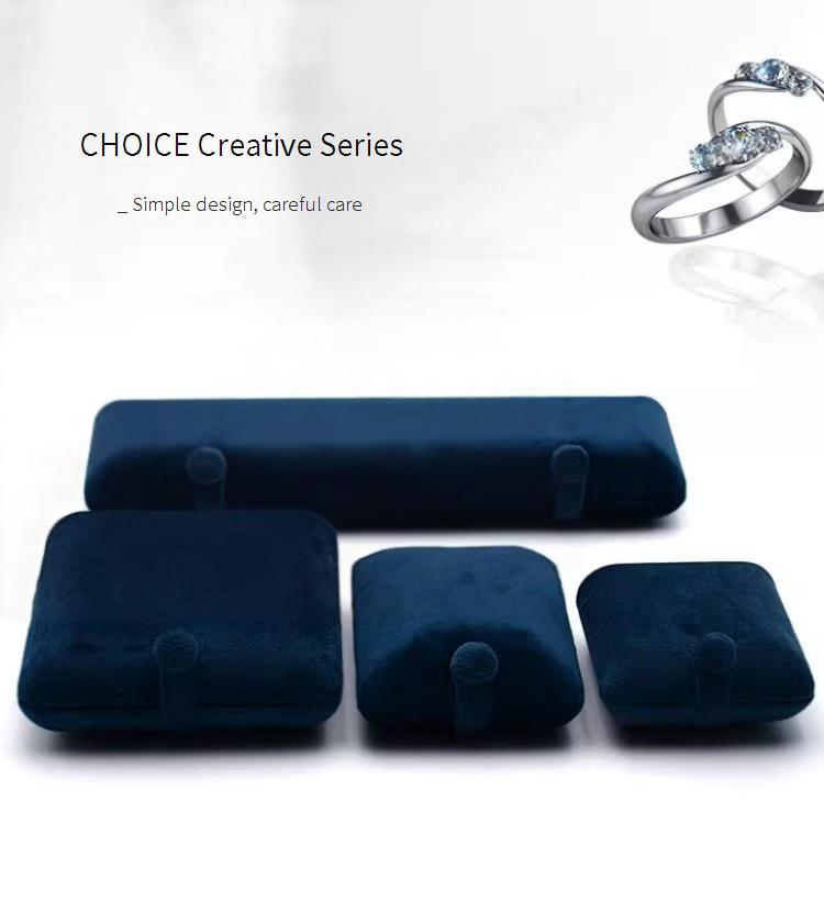 Schmuckschatulle aus Samt – Organizer für Ringe, Ohrringe, Anhänger und lange Halsketten mit Muscheldesign_voghion.com