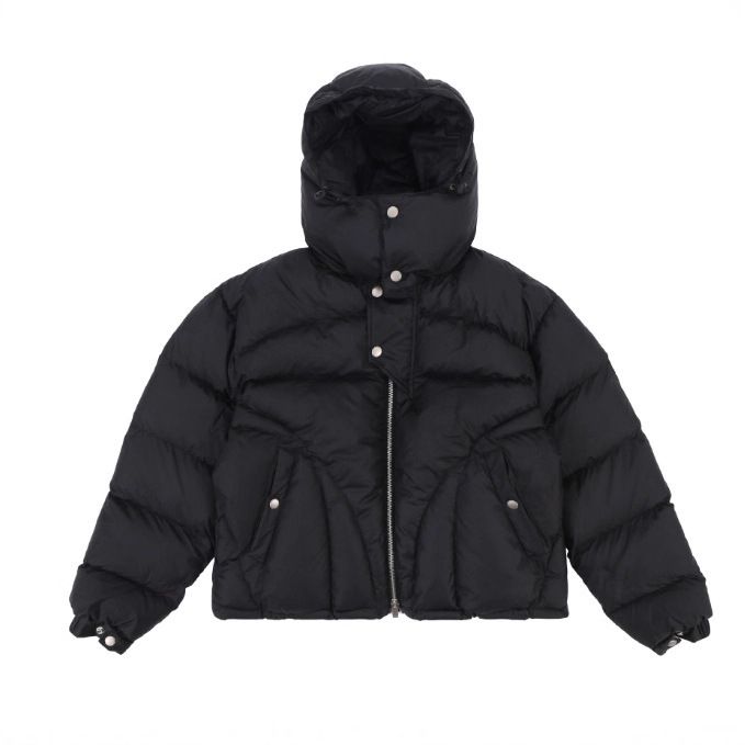 Piumino di ispirazione gotica – Cappotto unisex retrò da strada, caldo giubbotto invernale imbottito in cotone per uomo e donna_voghion.com