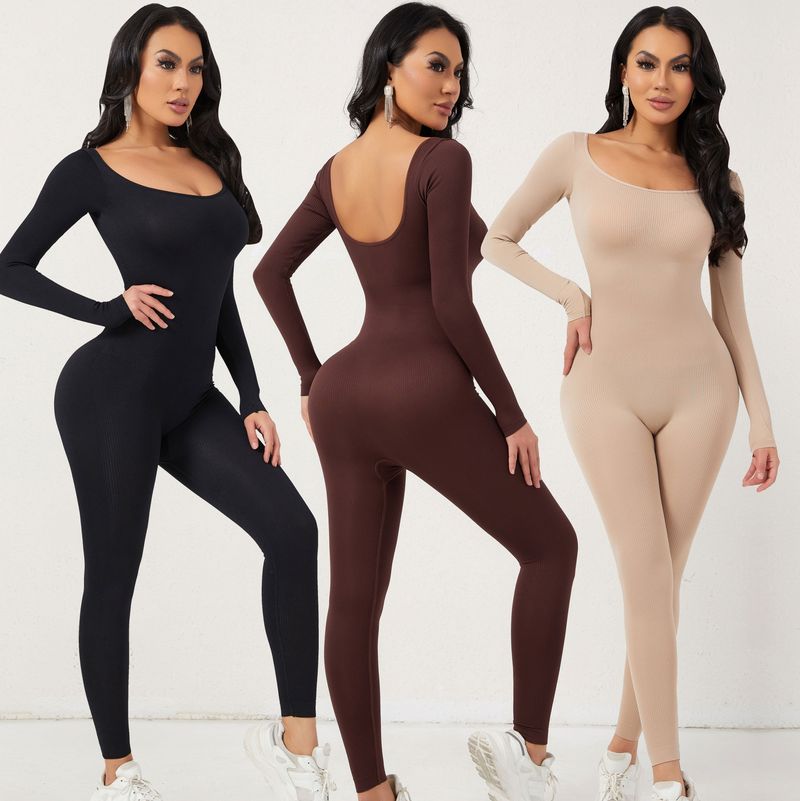 Postpartum Compression Bodysuit – Tummy Tuck, Butt Lift & Bust Support Seamless Shapewear With Long-Sleeve Options (S-XXXL, 6 Colors)_voghion.com