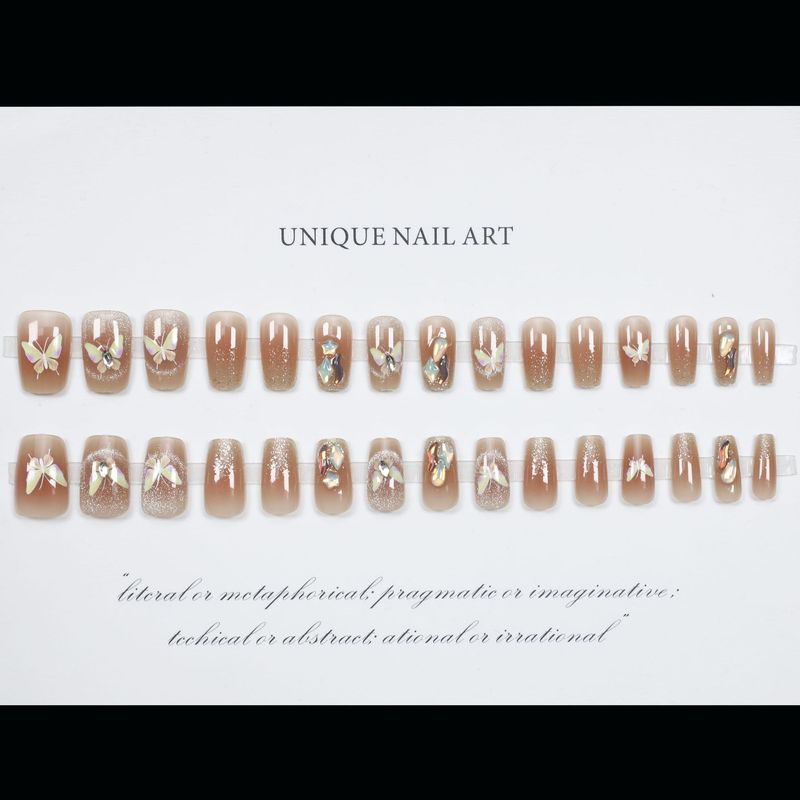 Fard de obraz pudră tip ochi de pisică zâmbitor, schimbare treptată, purtați o felie de unghii finisată_voghion.com