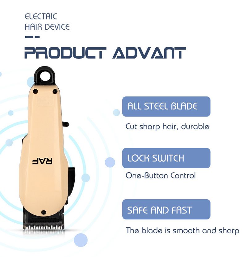 Professional Hair Clipper For Men - Cordless Electric Trimmer With Precision Blades For Beard & Hair Styling_voghion.com