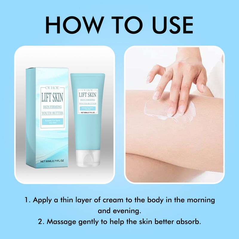 Crème pour le corps raffermissante, anti-rides, hydratante en profondeur, raffermissante, éclaircissante et nourrissante_voghion.com