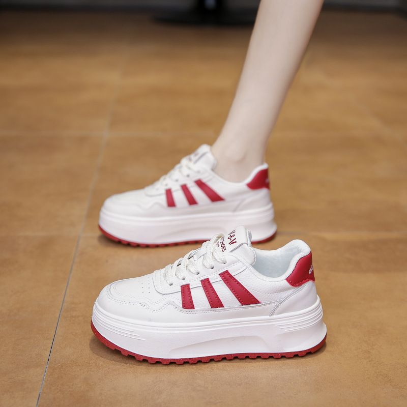 Scarpette bianche per bambini, ragazze, studenti, tempo libero, sport, scarpe da tavola versatili, tiro da strada_voghion.com