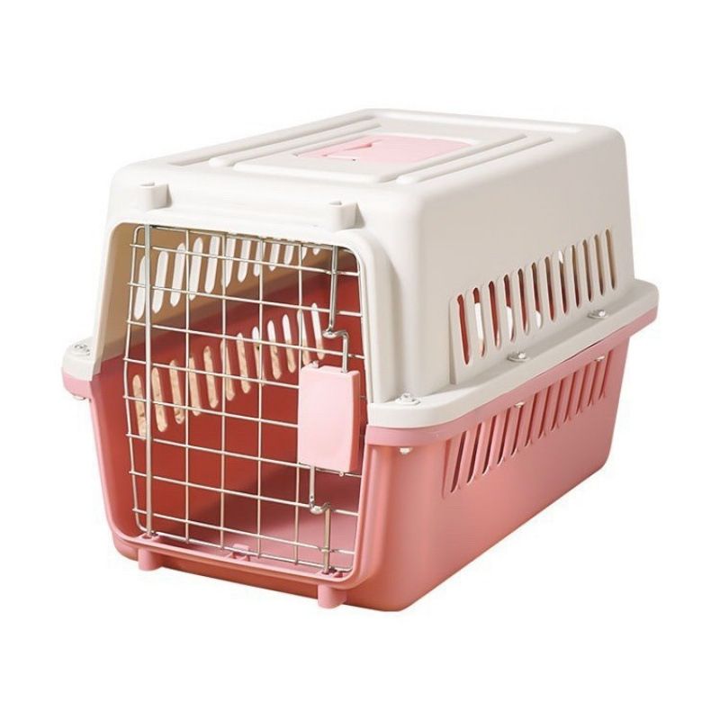 Tragbarer Reise- und Haustiertransporter, Auto-montierter Hundekäfig, tragbare Katzenbox_voghion.com