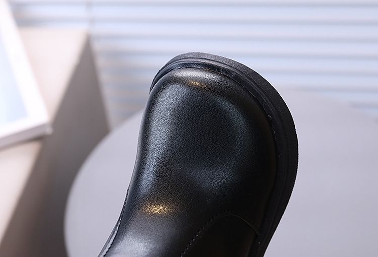 2024. aasta sügis/talv lühikesed, uued vallalised tüdrukute laste nahast Briti stiilis moed Martini saapad_voghion.com